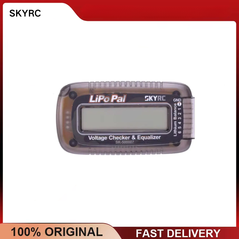 Drone Battery Voltage Checker - SKYRC LiPoPal Тестер аккумуляторов 2-6S, измеритель