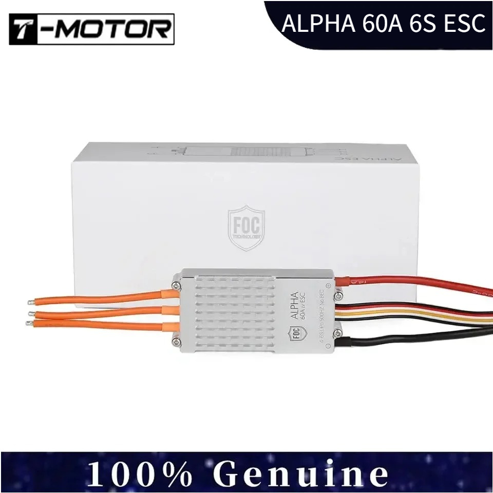 T-Motor ALPHA 60A 6S FOC ESC - – обзор и цена Drone Battery High Voltage