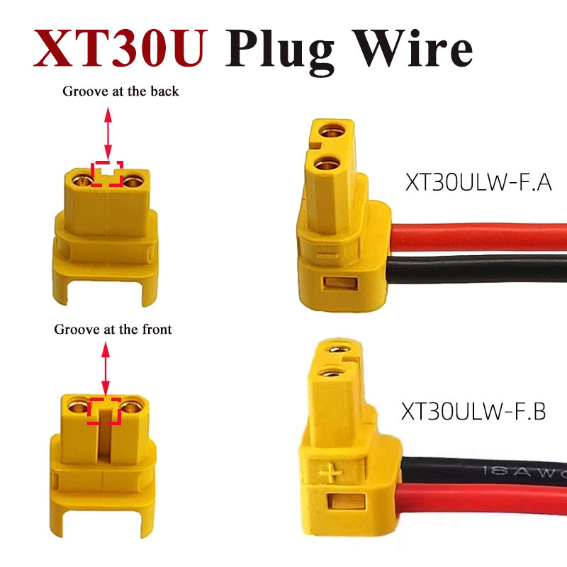 Локоть XT30U Банановая вилка X – обзор и цена Drone Battery Connector