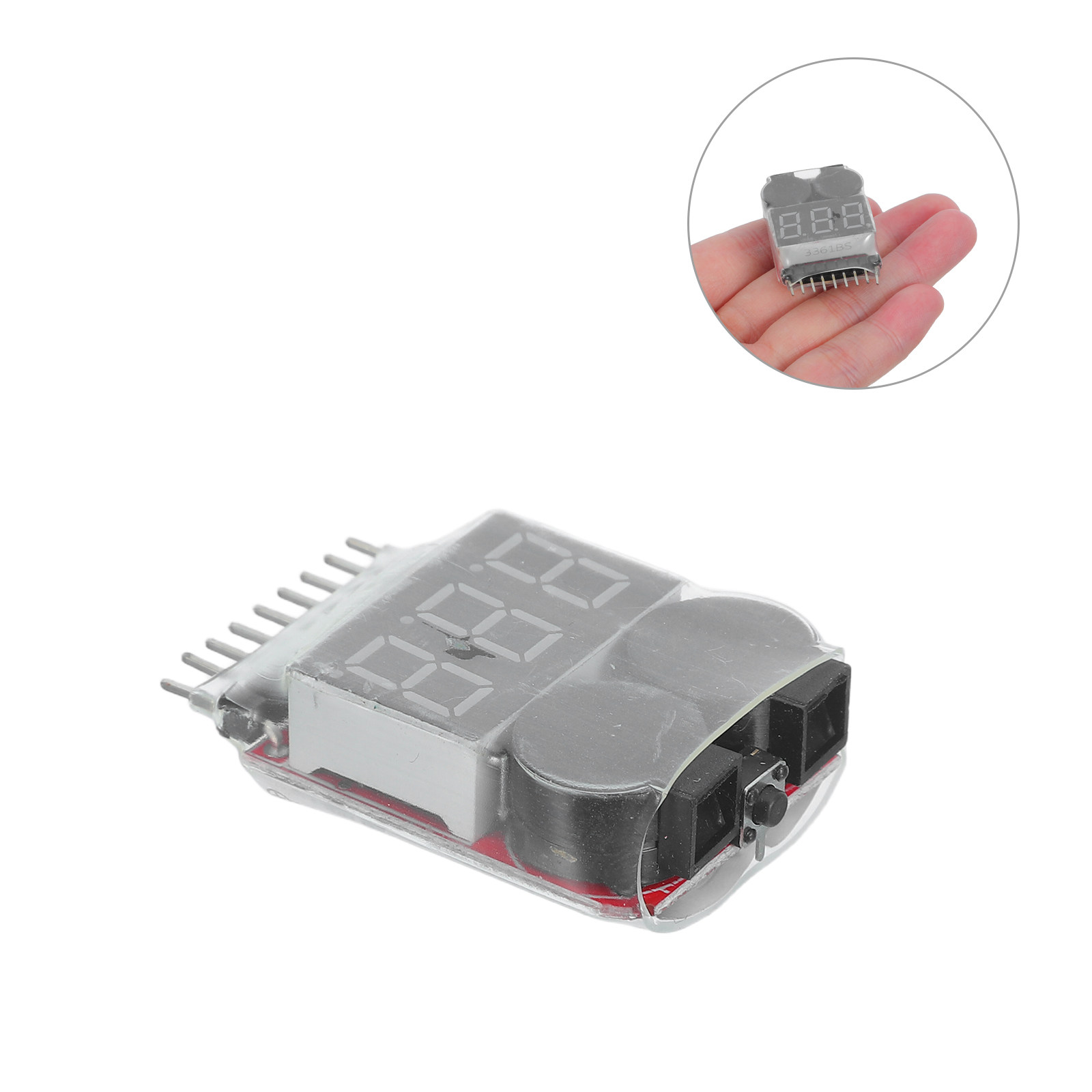 2 шт. тестер напряжения для ак – обзор и цена Drone Battery Voltage Checker