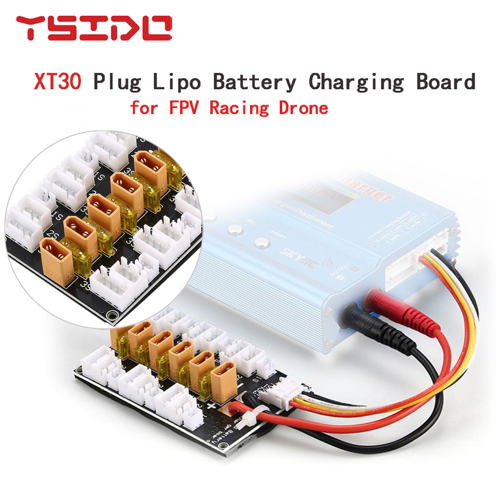 Зарядная плата 1S-3S 20A XT30, – обзор и цена Drone Battery Parallel Board