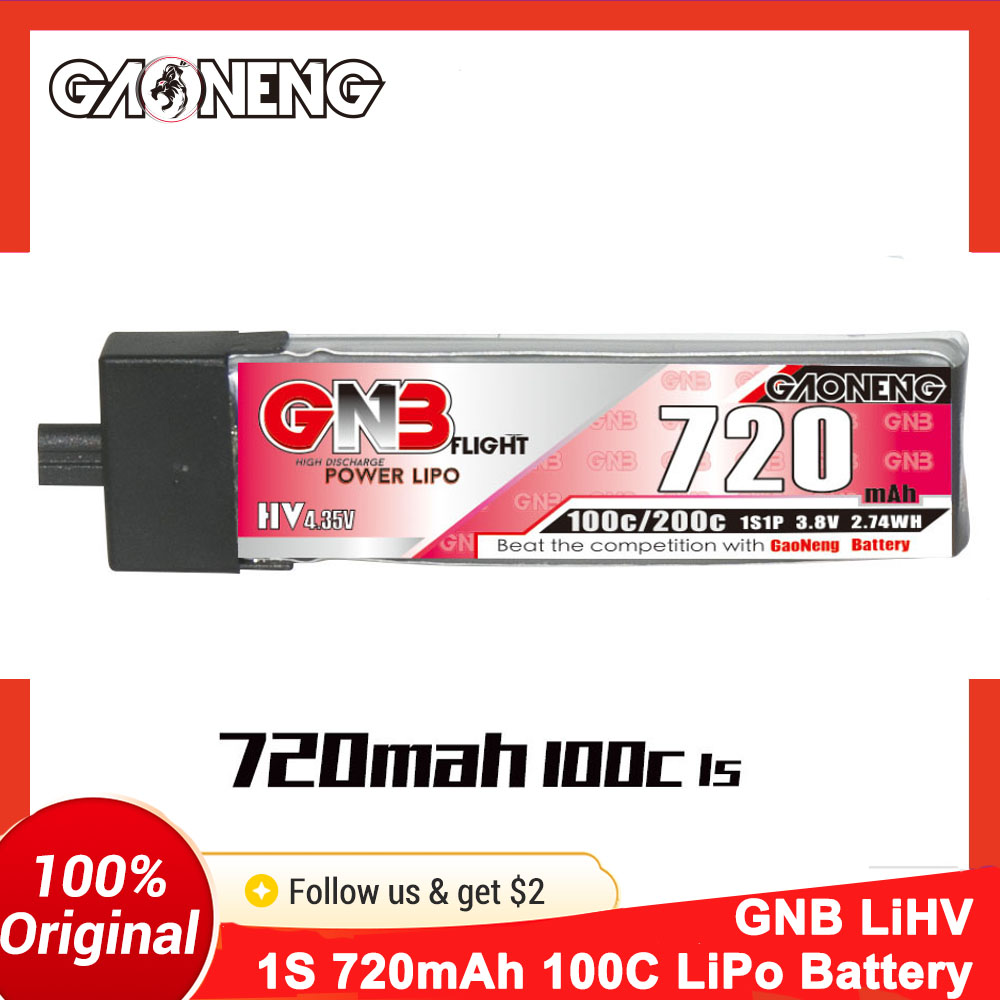 Аккумулятор GAONENG GNB 1S 3.8 – обзор и цена Drone Battery Li-Ion