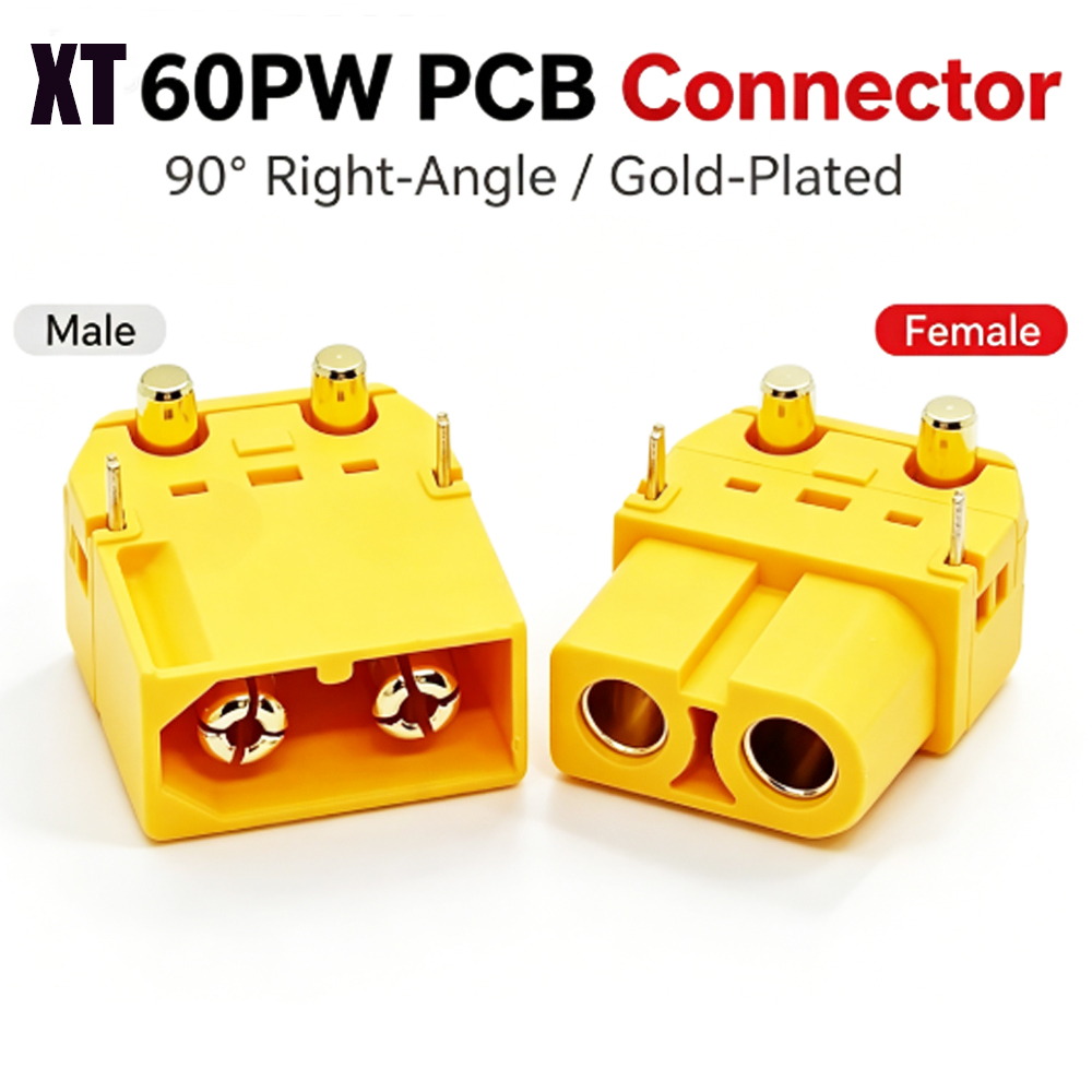 Разъем Amass XT60PW для монтаж – обзор и цена Drone Battery Connector